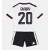 Tanie Strój piłkarski Niemcy Serge Gnabry #20 Koszulka Podstawowej dla dziecięce MŚ 2026 Krótkie Rękawy (+ szorty)